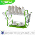 Walterdrake 16 Inchtwo-Tier Compact Dish Drainer